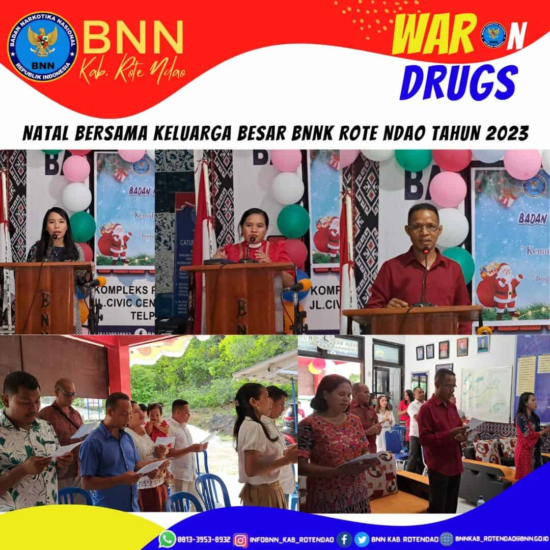 Natal Bersama Keluarga Besar BNNK Rote Ndao Tahun 2023 Natal Bersama Keluarga Besar BNNK Rote Ndao Tahun 2023