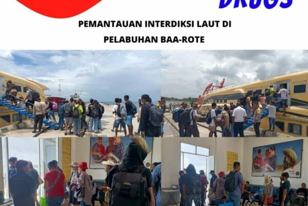 Seksi Pemberantasan Melaksanakan Pemantauan Interdiksi Laut di Pelabuhan Laut Baa – Rote Ndao