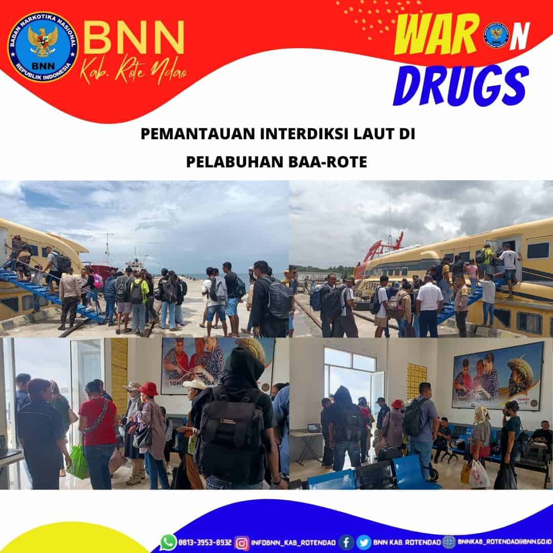 Seksi Pemberantasan Melaksanakan Pemantauan Interdiksi Laut di Pelabuhan Laut Baa - Rote Ndao Seksi Pemberantasan Melaksanakan Pemantauan Interdiksi Laut di Pelabuhan Laut Baa – Rote Ndao
