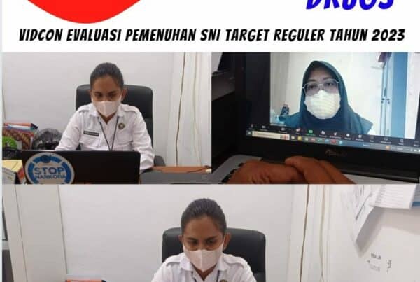 Vidcon Evaluasi Pemenuhan SNI Target Reguler Tahun 2023