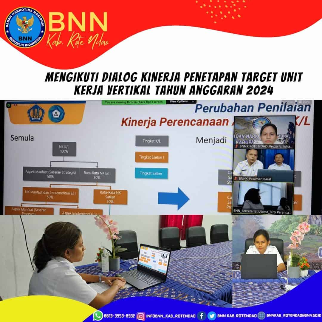 Dialog Kinerja Penetapan Target Unit Kerja Vertikal Tahun Anggaran 2024 secara virtual Dialog Kinerja Penetapan Target Unit Kerja Vertikal Tahun Anggaran 2024 secara virtual