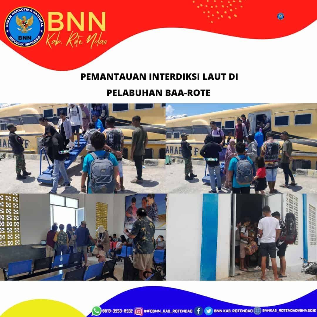 Seksi Pemberantasan Melaksanakan Pemantauan Interdiksi Laut di Pelabuhan Laut Baa - Rote Ndao Seksi Pemberantasan Melaksanakan Pemantauan Interdiksi Laut di Pelabuhan Laut Baa – Rote Ndao