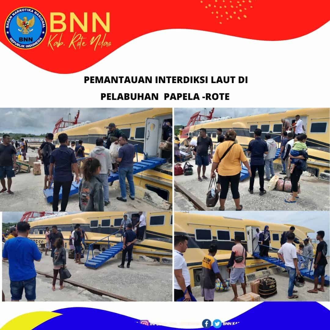 Seksi Pemberantasan Melaksanakan Pemantauan Interdiksi Laut di Pelabuhan Laut Papela - Rote Ndao Seksi Pemberantasan Melaksanakan Pemantauan Interdiksi Laut di Pelabuhan Laut Papela – Rote Ndao