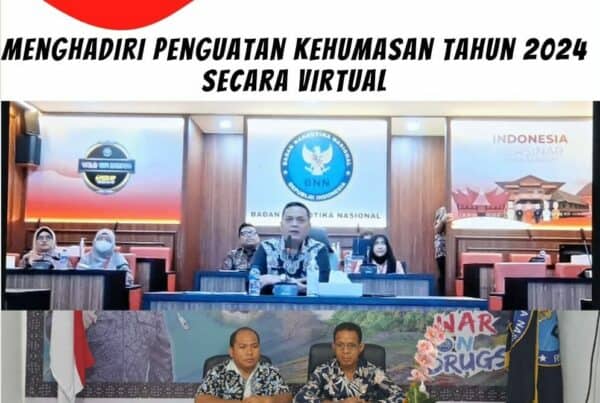 Menghadiri Penguatan Kehumasan BNN RI Tahun 2024 secara Virtual
