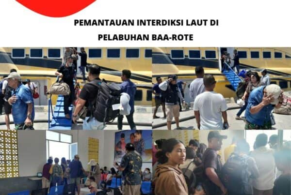 Seksi Pemberantasan Melaksanakan Pemantauan Interdiksi Laut di Pelabuhan Laut Baa – Rote Ndao