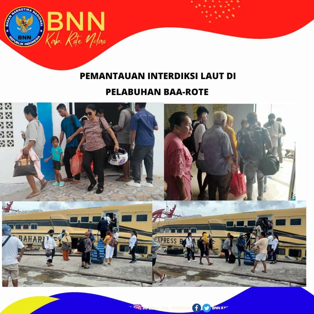 Seksi Pemberantasan Melaksanakan Pemantauan Interdiksi Laut di Pelabuhan Laut Baa - Rote Ndao Seksi Pemberantasan Melaksanakan Pemantauan Interdiksi Laut di Pelabuhan Laut Baa – Rote Ndao
