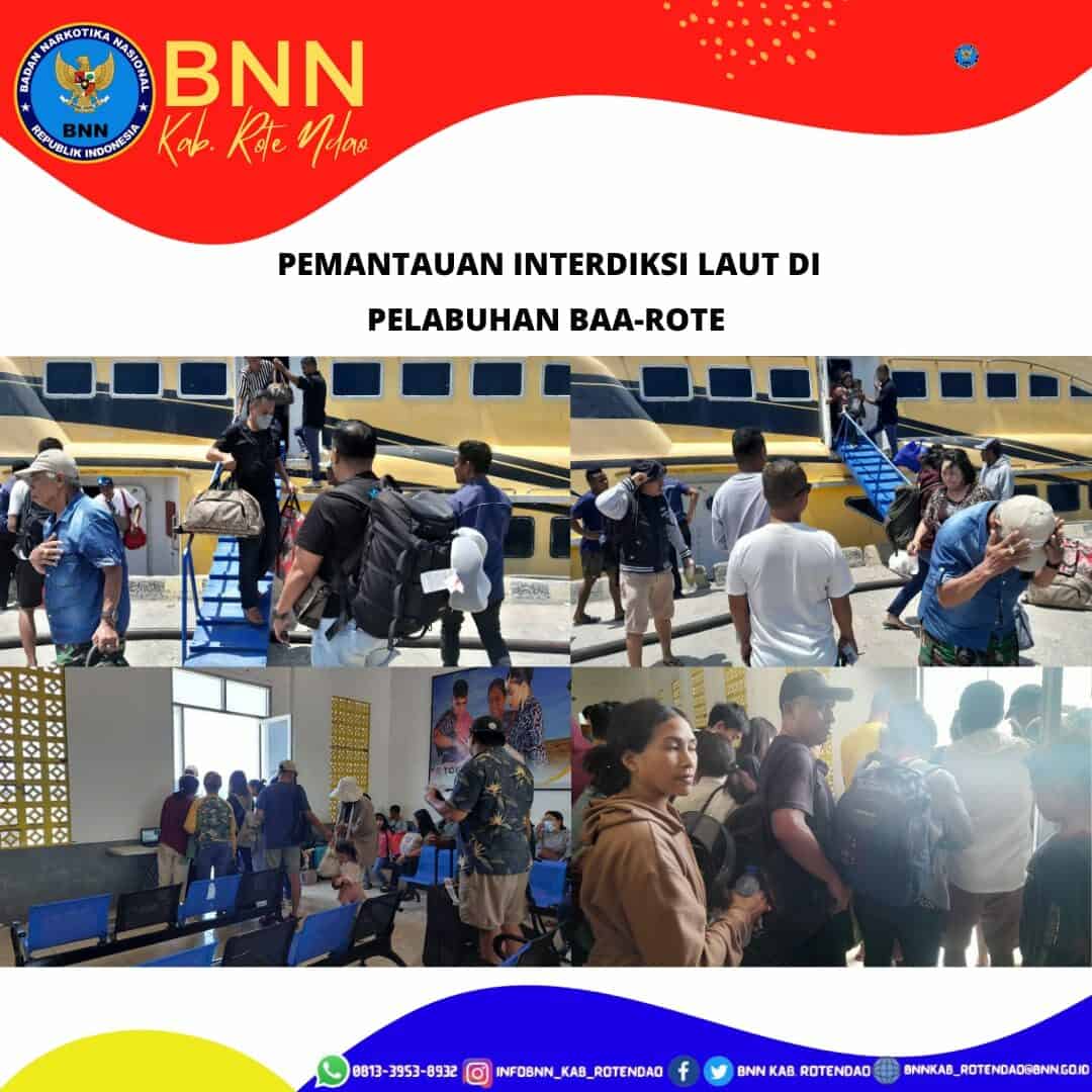 Seksi Pemberantasan Melaksanakan Pemantauan Interdiksi Laut di Pelabuhan Laut Baa - Rote Ndao Seksi Pemberantasan Melaksanakan Pemantauan Interdiksi Laut di Pelabuhan Laut Baa – Rote Ndao