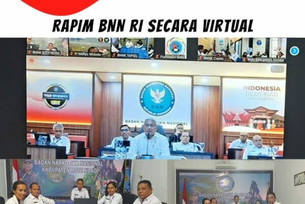 Rapat Pimpinan BNN RI Secara Virtual Rapat Pimpinan BNN RI Secara Virtual