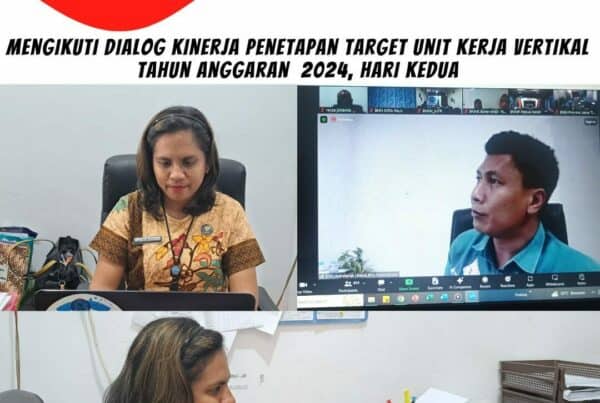 Dialog Kinerja Penetapan Target Unit Kerja Vertikal Tahun Anggaran 2024, hari kedua secara virtual