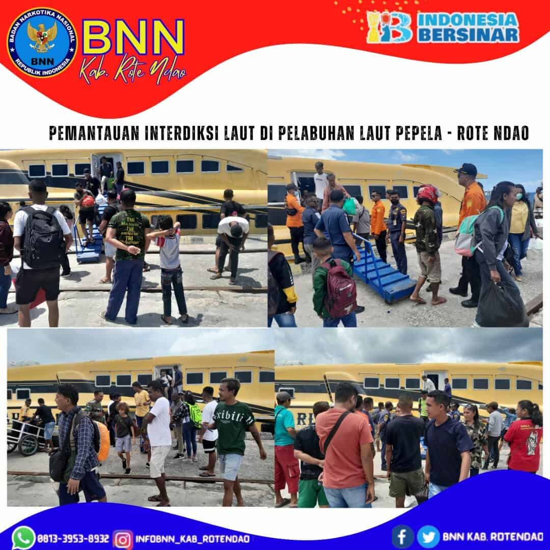 Seksi Pemberantasan Melaksanakan Pemantauan Interdiksi Laut di Pelabuhan Laut Pepela - Rote Ndao Seksi Pemberantasan Melaksanakan Pemantauan Interdiksi Laut di Pelabuhan Laut Pepela – Rote Ndao