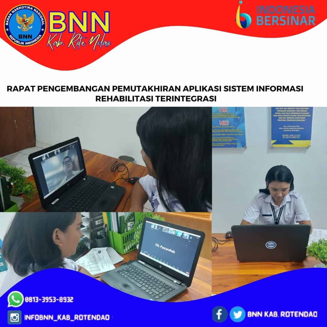 Rapat Pengembangan Pemutakhiran Aplikasi Sitem informasi Rehabilitasi Terintegrasi Rapat Pengembangan Pemutakhiran Aplikasi Sitem informasi Rehabilitasi Terintegrasi