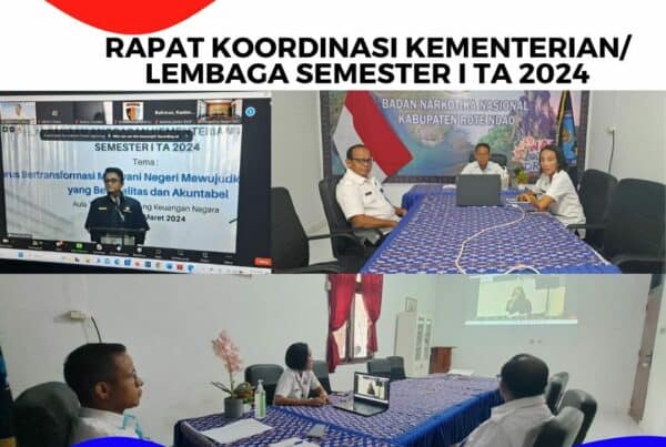 Rakor Pelaksanaan Anggaran Kementerian Lembaga Semester I TA 2024 dan Pemberian Intress Award Kinerja TA 2023
