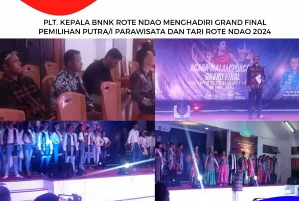 Plt. Kepala BNNK Rote Ndao menghadiri Grand Final Pemilihan Putra/i dan Tari Rote Ndao 2024 Plt. Kepala BNNK Rote Ndao menghadiri Grand Final Pemilihan Putra/i dan Tari Rote Ndao 2024
