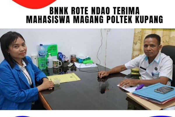 BNNK Rote Ndao Terima Mahasiswa Magang Poltek Kupang