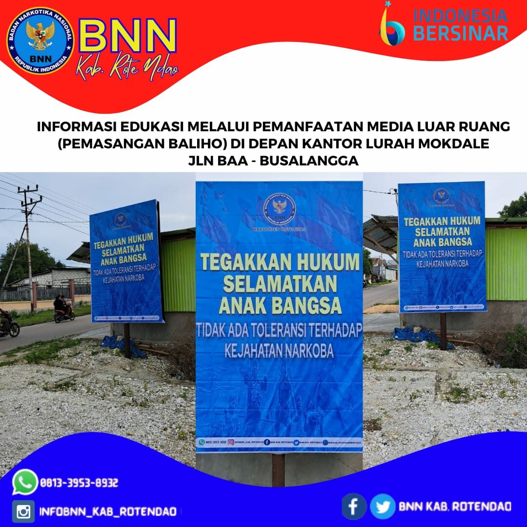 Informasi Edukasi Melalui Pemanfaatan Media Luar Ruang (Pemasangan Baliho) Informasi Edukasi Melalui Pemanfaatan Media Luar Ruang (Pemasangan Baliho)