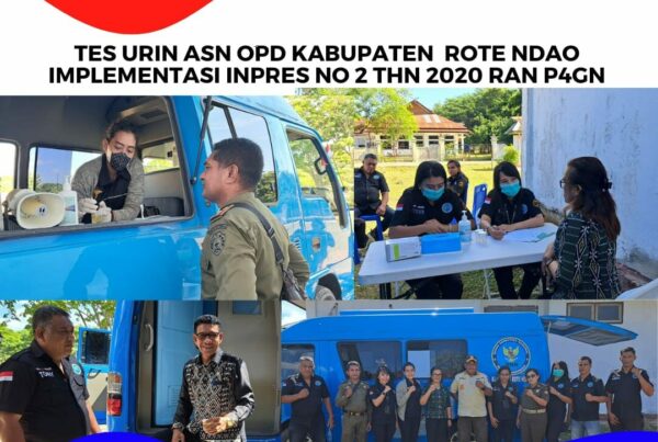 Tes Urine ASN OPD Lingkup Pemda Kabupaten Rote Ndao, Implementasi Inpres Nomor 2 Tahun 2020 tentang RAN P4GN Tes Urine ASN OPD Lingkup Pemda Kabupaten Rote Ndao, Implementasi Inpres Nomor 2 Tahun 2020 tentang RAN P4GN