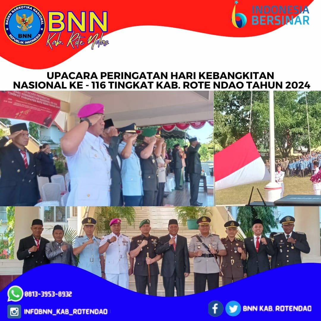 Menghadiri Upacara Peringatan Hari Kebangkitan Nasional ke - 116 Tingkat Kabupaten Rote Ndao Tahun 2024 Menghadiri Upacara Peringatan Hari Kebangkitan Nasional ke – 116 Tingkat Kabupaten Rote Ndao Tahun 2024