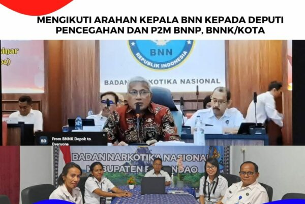 Arahan Kepala BNN Kepada Deputi Pencegahan dan Jajaran, P2M BNNP dan BNNK/Kota se-Indonesia secara virtual Arahan Kepala BNN Kepada Deputi Pencegahan dan Jajaran, P2M BNNP dan BNNK/Kota se-Indonesia secara virtual