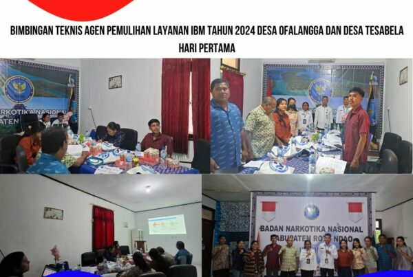Bimbingan Teknis Petugas IBM Desa Ofalangga dan Desa Tesabela